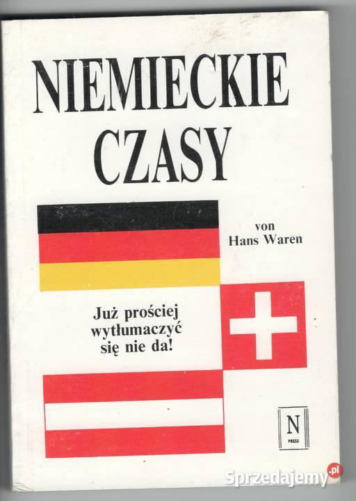 Niemieckie Czasy Hans Waren Język Niemiecki mazowieckie