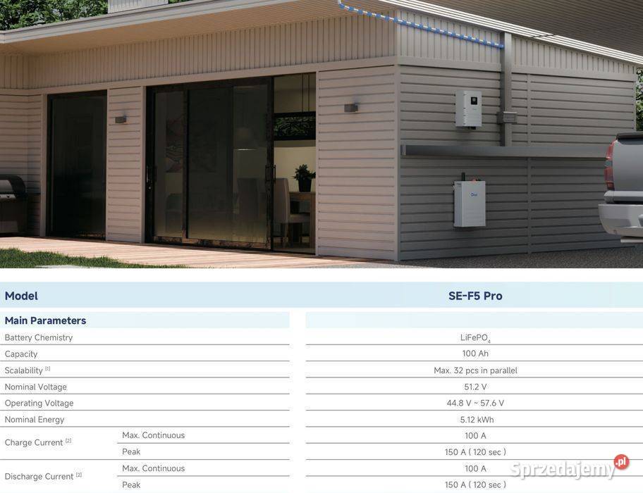 Magazyn energii DEYE PROC SEF5 Plus 512 kWh 3299