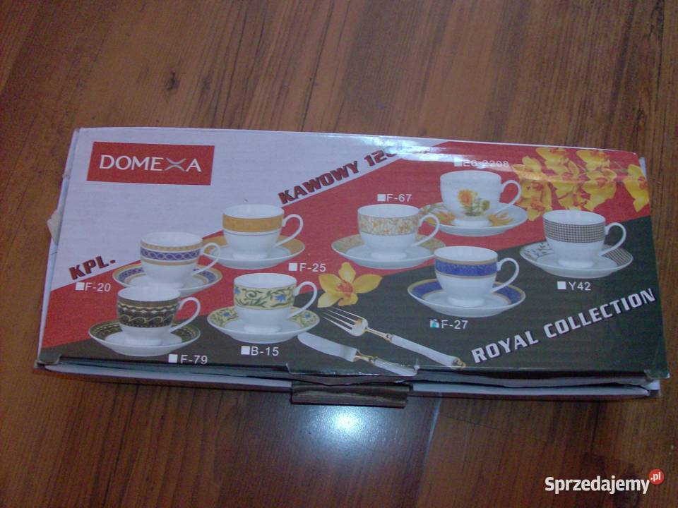 KOMPLET FILIŻANEK DO KAWY HERBATY 5 NOWY Warszawa