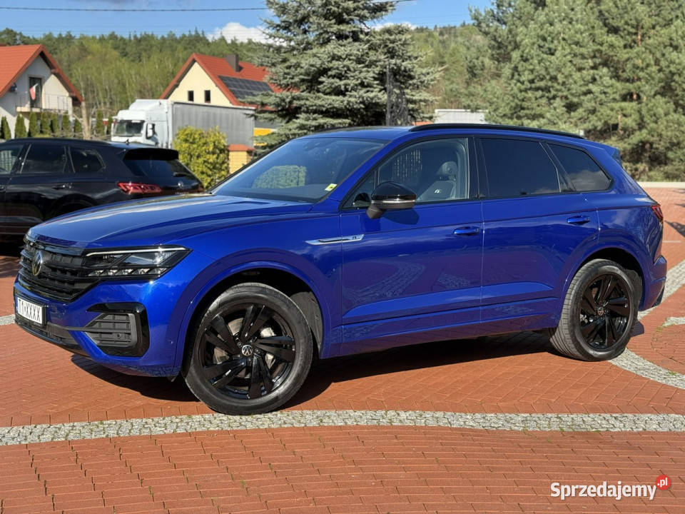 Volkswagen Touareg 30 V6 DSG R LINE Salon przyciemniane szyby Widełki