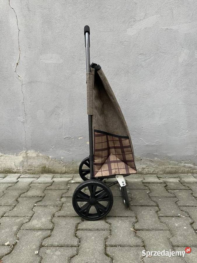 Wózek na zakupy stalowy duże koła Pozostałe Kraków