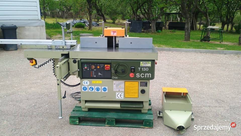 Frezarka dolnowrzecionowa SCM T130 Z WÓZKIEM