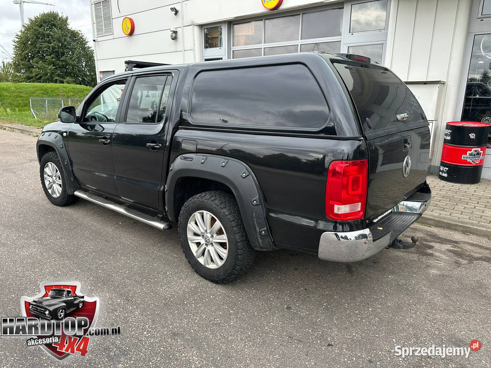 Zabudowa Volkswagen Amarok HARDTOP na pakę 2011 terenowe Pasłęk