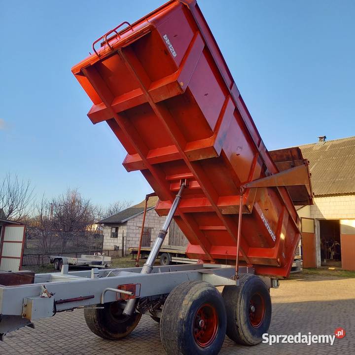Sprzedam przyczepe skorupowa 125 t podlaskie Wizna