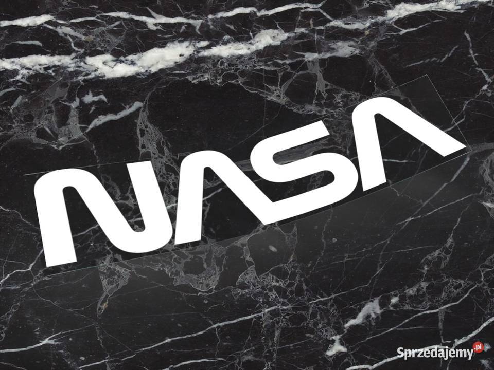 Naklejka NASA 15 x 4 spacex elon musk space 3 sprzedam