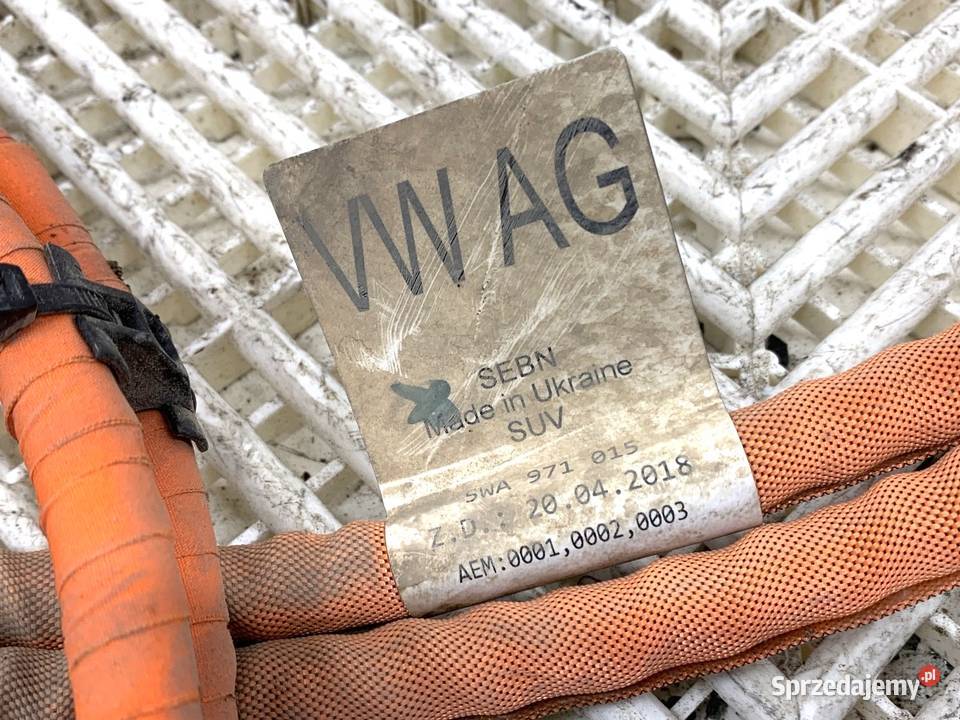 PRZEWÓD WYSOKIEGO NAPIĘCIA SKODA OCTAVIA IV sprzedam