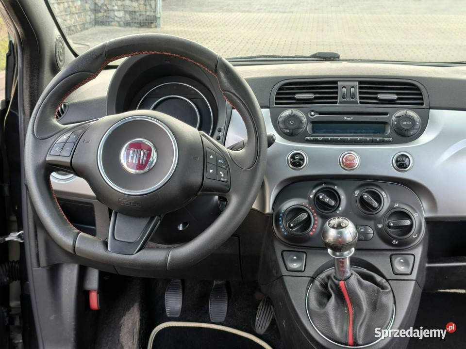 Fiat 500 12 BENZYNKA 70 fajny silnik panorana 500 Kęty