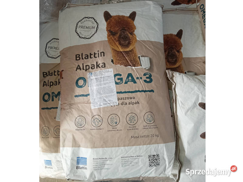 Blattin Alpaka Omega 3 mieszanka paszowa alpak Retno