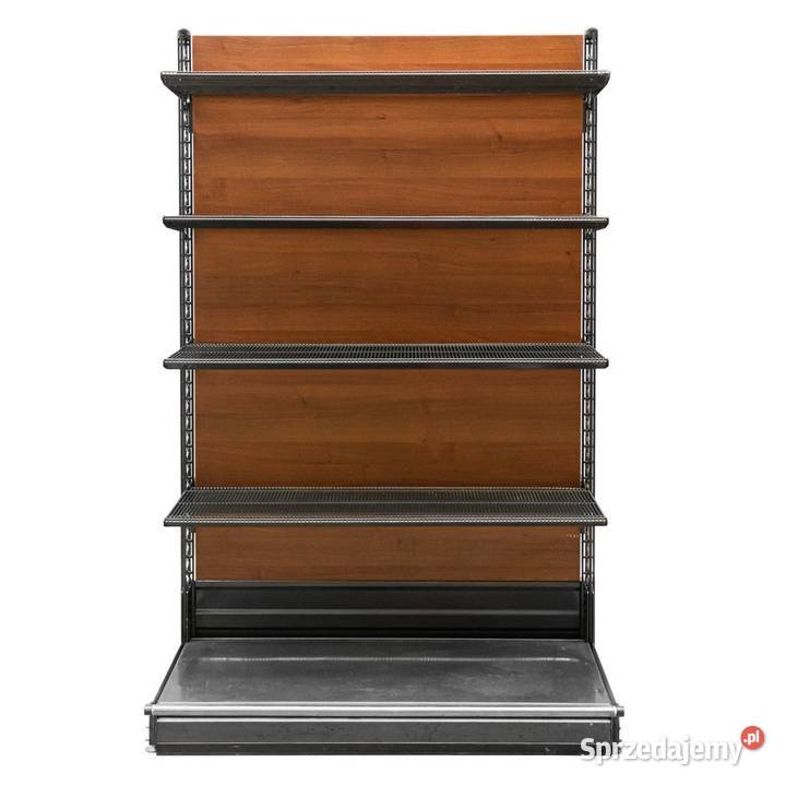 Regał sklepowy WANZL dwustronny H195 L131 8półek Magazynowanie Chmielów