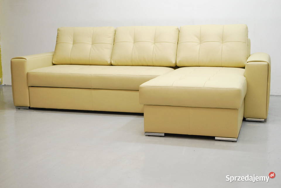 OOC beżowy SKÓRA NATURALNA NAROŻNIK Z skóra wielkopolskie Poznań sprzedam