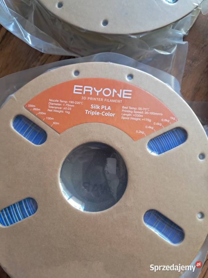 3 nowe filnamenty do drukarki 3D firmy eryone Elektronika świętokrzyskie