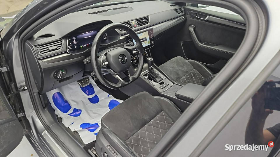 koda Superb 20 TDI SCR Sportline DSG Z Polskiego diesel Warszawa