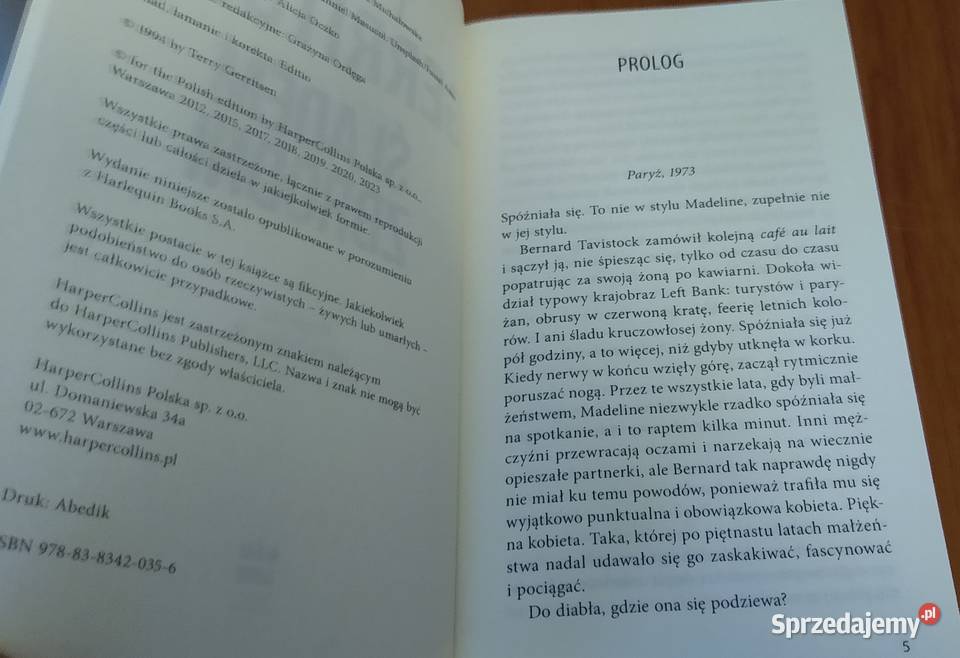 Śladem zbrodni Tess Gerritsen przekład Jacek Książki i Podręczniki