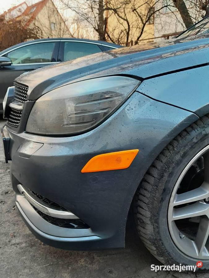 Mercedes W204 C klasa zderzak przedni lift xenon