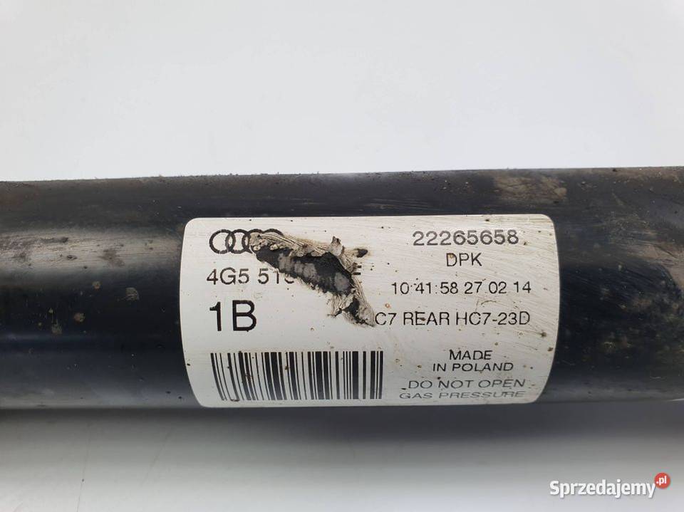 AMORTYZATOR LEWY TYŁ AUDI A6 C7 4G5513035F