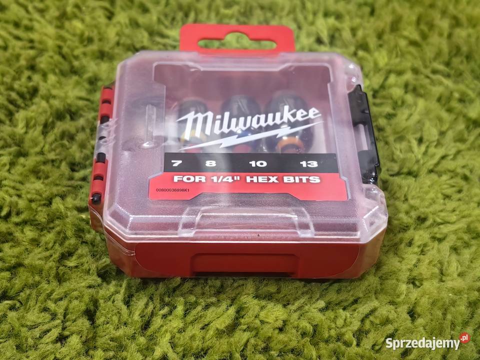 Milwaukee Nasadki udarowe magnetyczne 7 8 10 13 Inczew