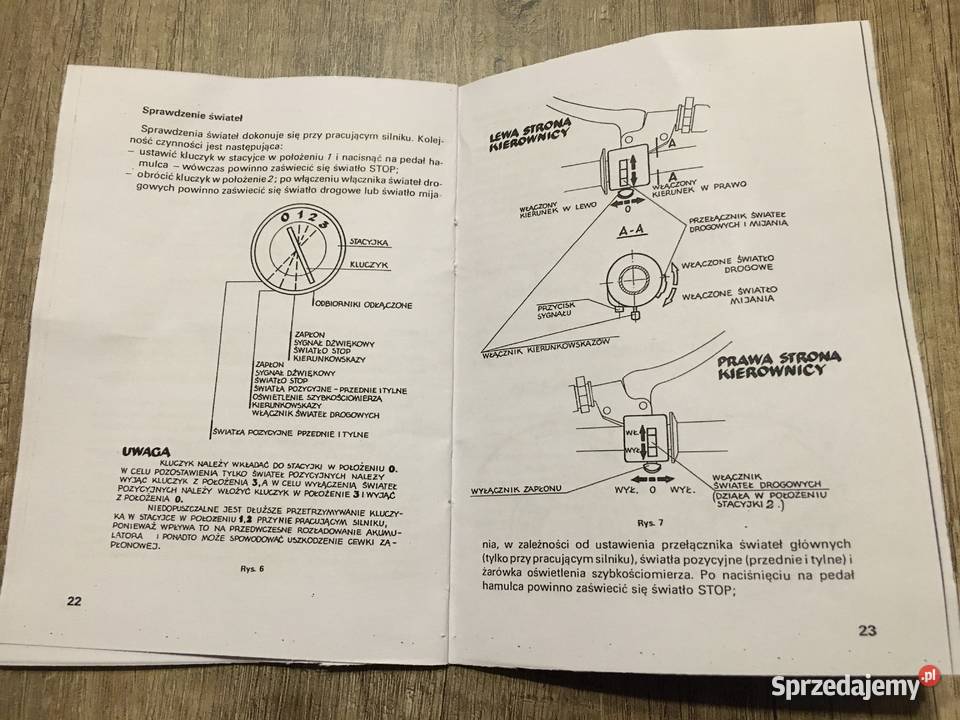 Instrukcja motycykla WSK 175 Perkoz Białystok