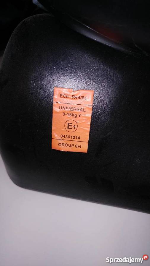 Fotelik samochodowy 018 lubelskie Lublin