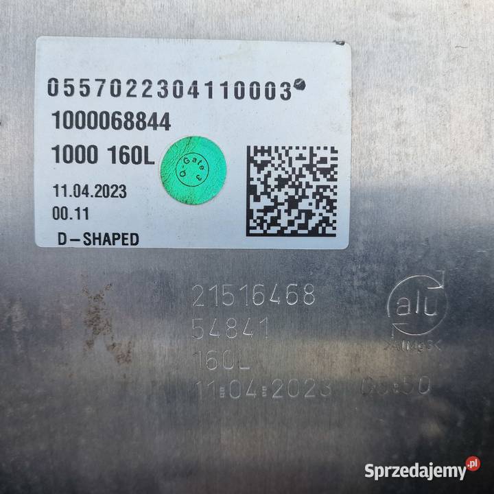 VOLVO FH ZBIORNIK PALIWA 255L 21516468