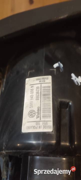 Lampy tylne VW GOLF 5 PLUS idealneoryginał Krosno
