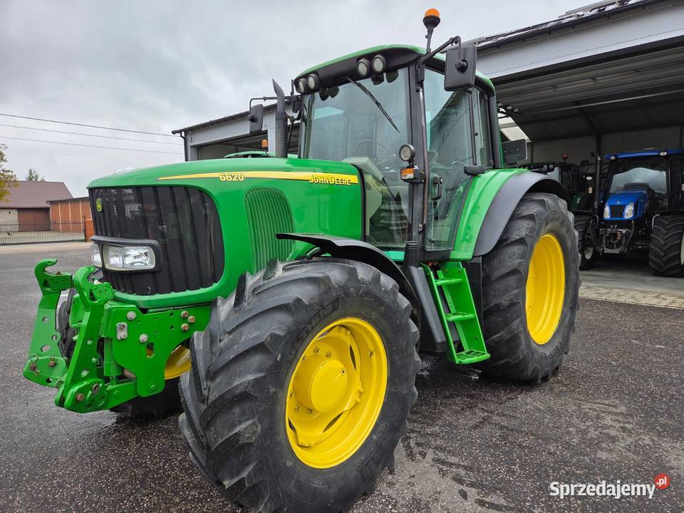 John Deere 6620 2006 125 Przedni TUZ ładny stan Gąsewo