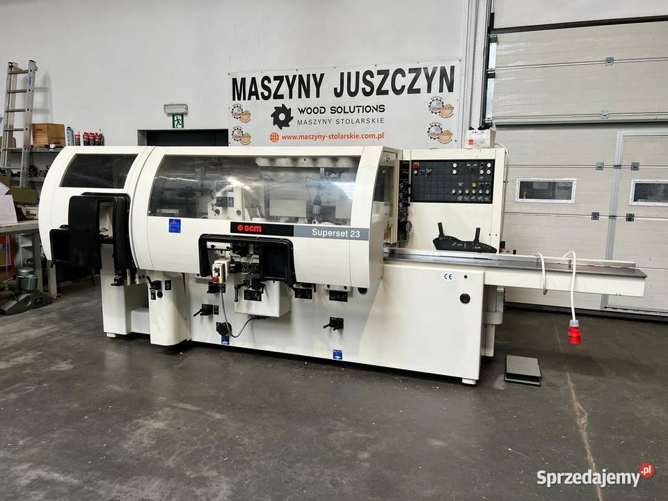 Strugarka czterostronna SCM Superset 23 małopolskie Juszczyn