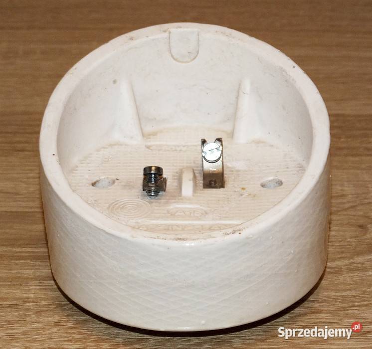 Porcelanowa ceramiczna oprawa lampy ściennej Gliwice