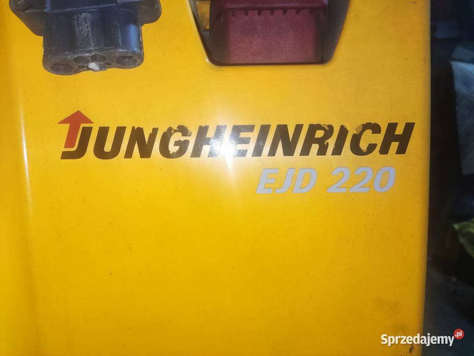 Wózek paletowy Jungheinrich EJD220 24V duplex Libusza
