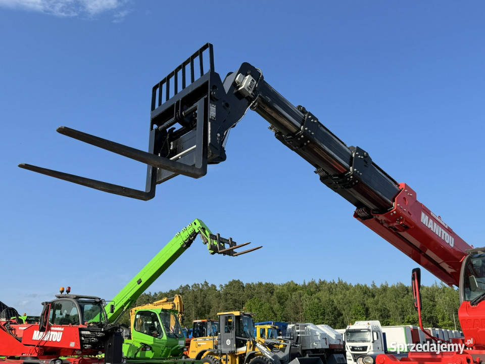 pozostałe Manitou MRT 2150 ROTO Ładowarka Koła Motoryzacja Widełki