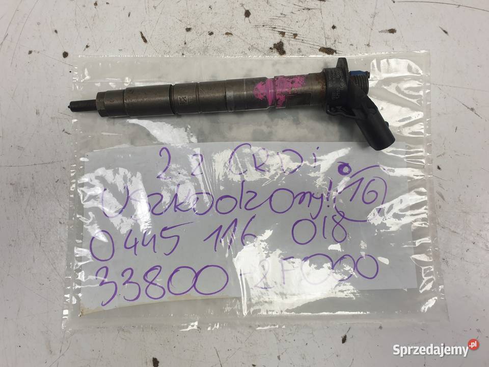 WTRYSKIWACZ Kia Sorento II 22 CRDI 0445116018 osobowe Chełm