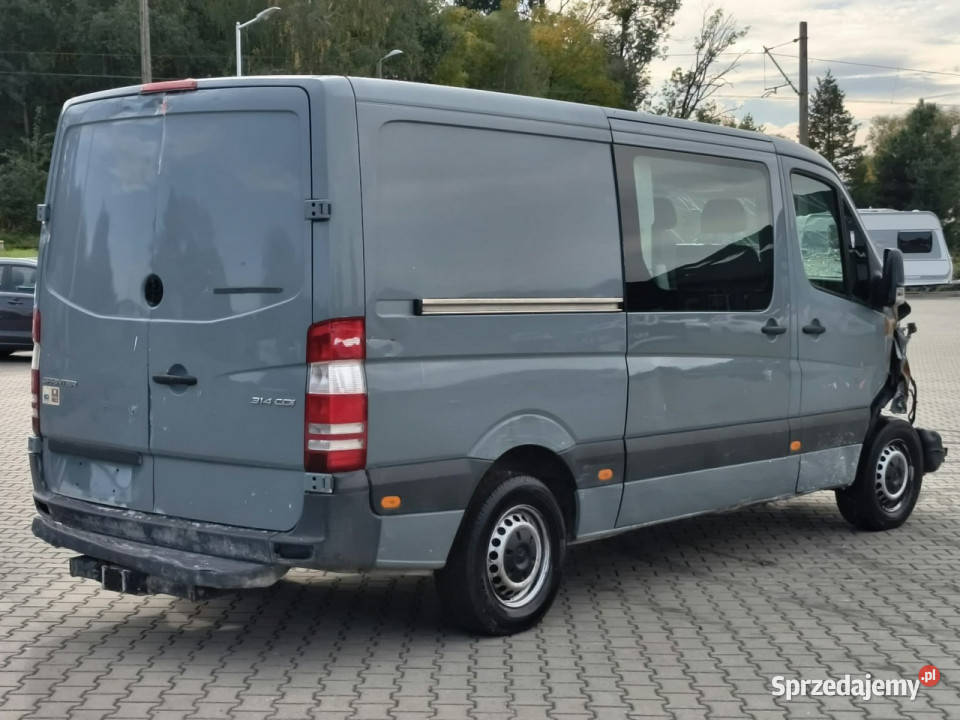 Mercedes Sprinter L2H1 brygadówka 6OSÓB 22 VAT marża małopolskie Kęty