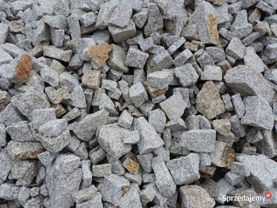 Kamień do gabionów granit szary łupek granitowy Pozostałe Oświęcim