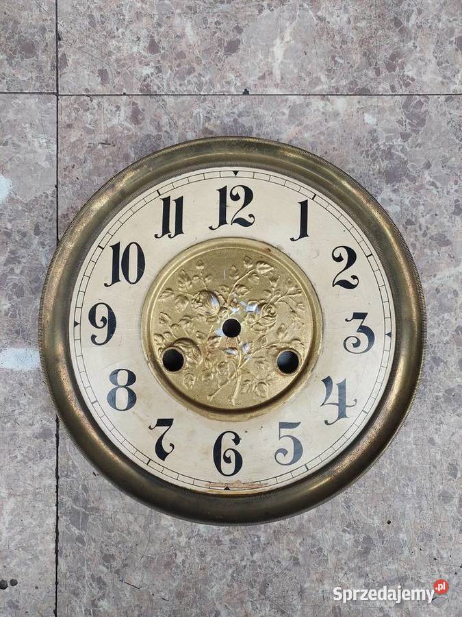 816 Tarcza starego zegara Junghans ślązak 185 Antyki Tczew