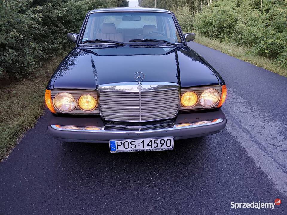 MercedesBenz W123 USA Beczka 300 Turbo Diesel wielkopolskie Odolanów