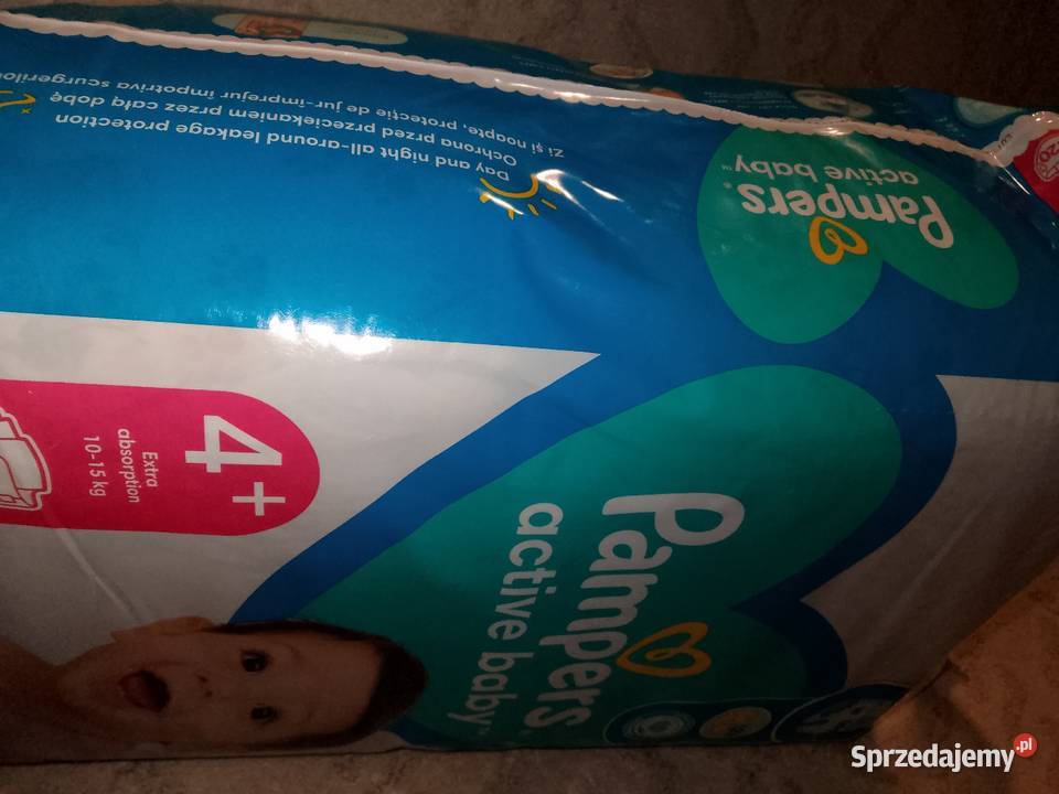 Pampers 120 sztuk Pieluszki i chusteczki warmińsko-mazurskie Pasłęk sprzedam