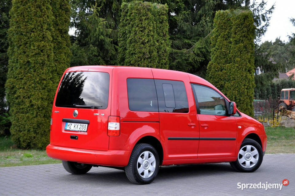 Volkswagen Caddy 16MPI102LifeKlimatronikI czujnik zmierzchu Ostrów Mazowiecka