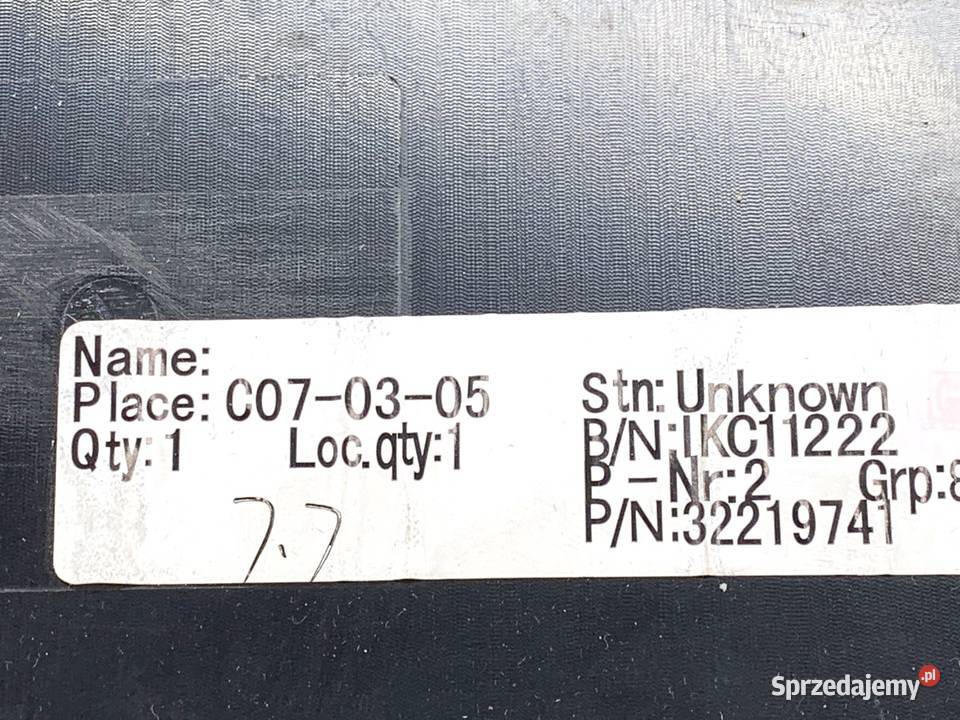 SCHOWEK PASAŻERA VOLVO S90 II SedanLimuzyna