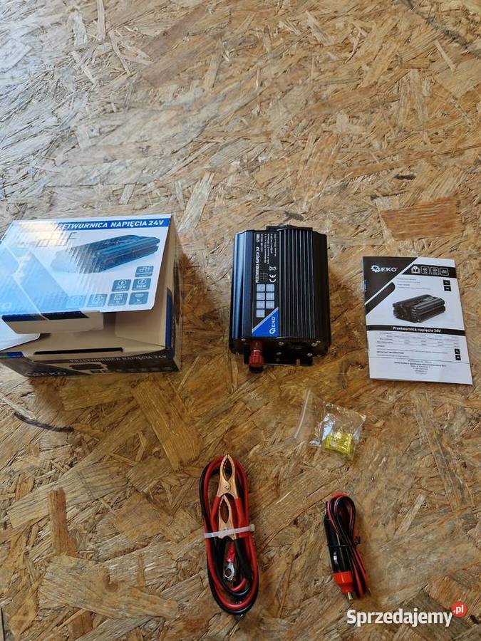 Przetwornica Napięcia 24V na 230V 250W500W GEKO Głogowa