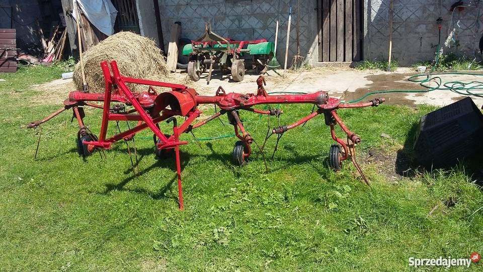 przetrząsarka karuzelowa pająk Fahr kh4 Deutz-Fahr Huta Nowa