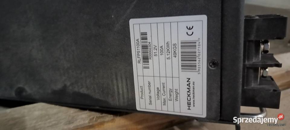 Sprzedam magazyn Heckman 512 kWh Kraków