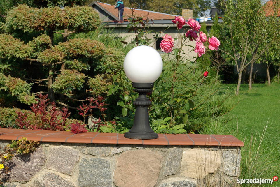 LAMPA ŻELIWNA STYLOWA OGRODOWA TARAS OŚWIETLENIE Gołdap