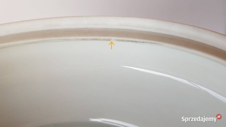 Porcelanowa sosjerka i mała waza OHME porcelana Dąbrowa Górnicza