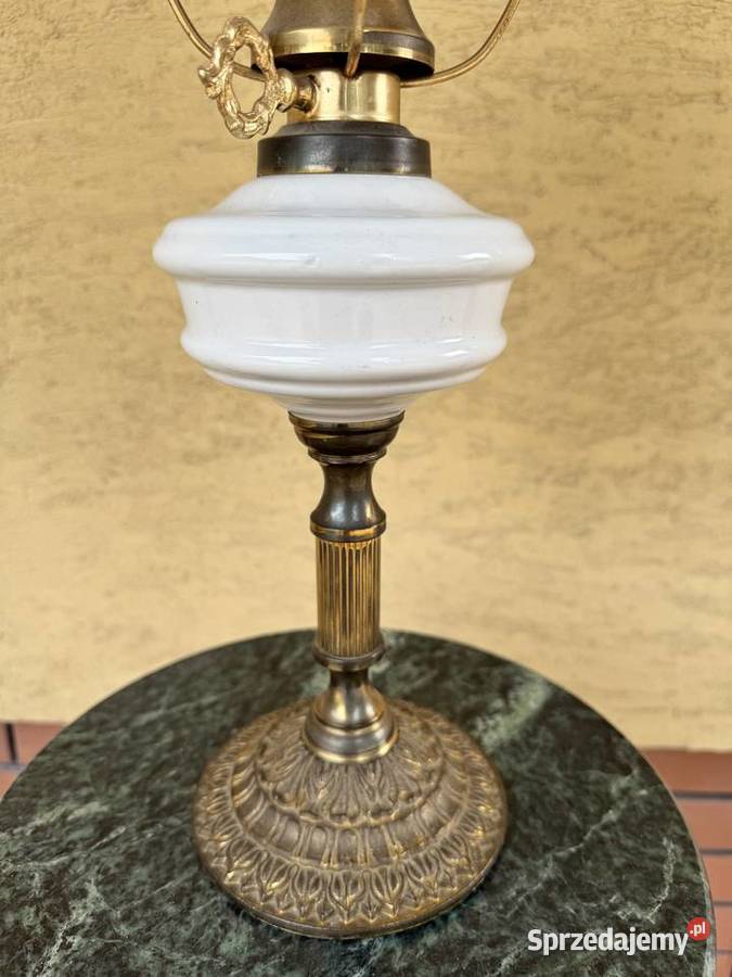 Lampa stołowa stylowa naftowa na biurko lampka mazowieckie Garwolin