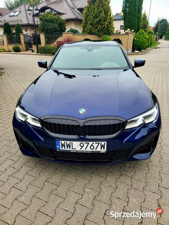 BMW 330e 2021r 292 Przebieg 84 Hybryda Plugin światła do jazdy dziennej Warszawa