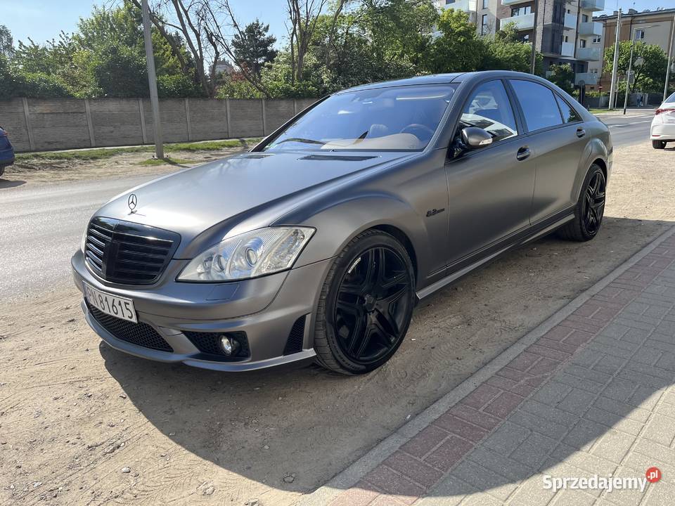 MercedesBenz SKlasa W221 S63 AMG LONG 525 525KM Poznań sprzedam