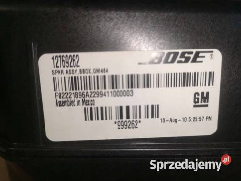 Subwoofer głośnik basowy SAAB 93 LIFT KOMBI podkarpackie Stalowa Wola