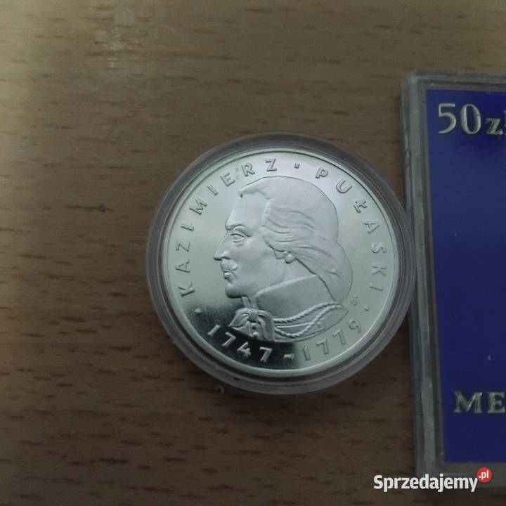 Dwie srebrne monety PRL śląskie Katowice