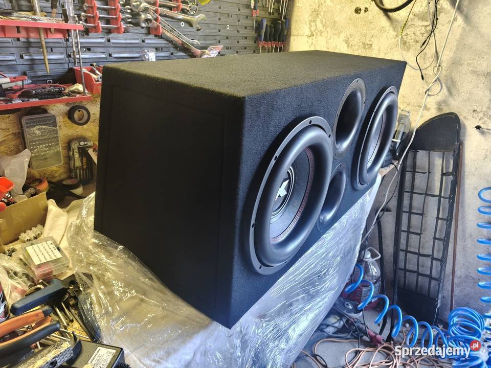 Skrzynia basowa Excrusion 1200 watt rms Sieradz sprzedam