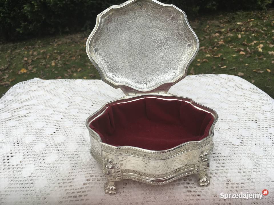 Szkatułka na biżuterę vintage Anglia Kraków