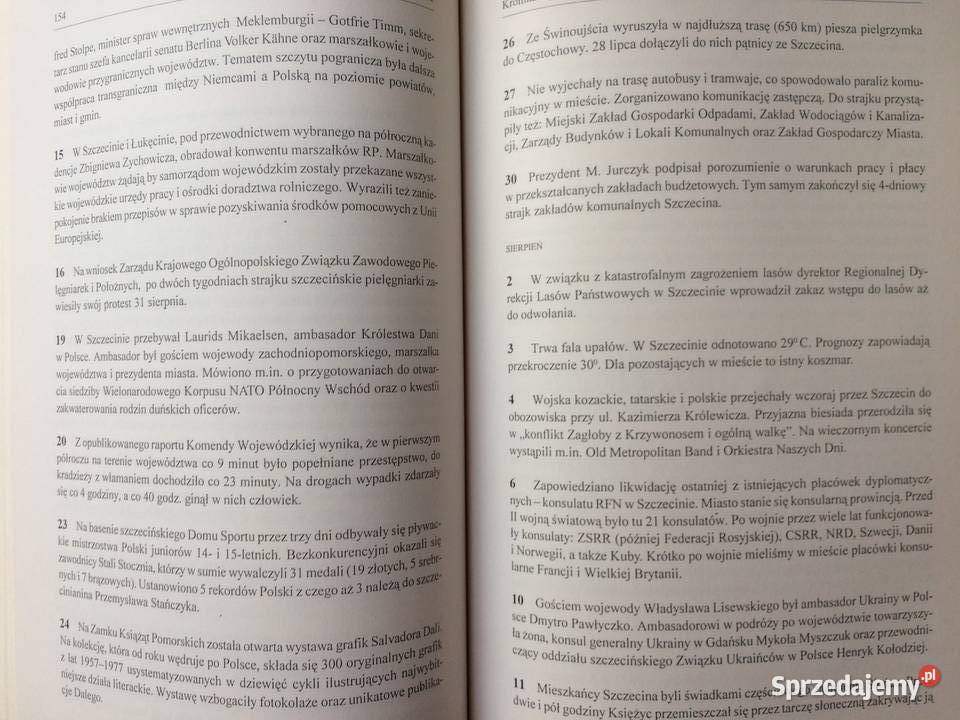 2007 Kronika Szczecina 1999 Antykwariat Szczecin